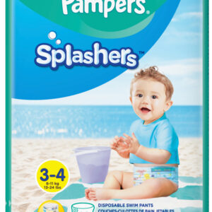 Pampers Schwimmwindeln Splashers Größe 3 - 4, Tragepack