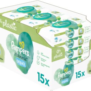Pampers - Vorteilspack Feuchttücher "Aqua"