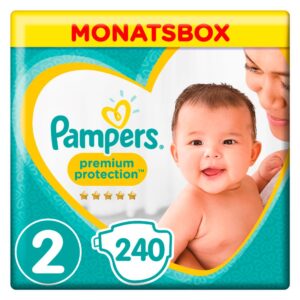 Pampers - MonatsBox "Premium Protection New Baby" Gr.2 Mini, 4-8kg