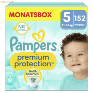 Pampers Windel Premium Protection 40705643 Gr. 5 Junior 152 Stück