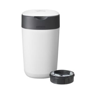 Tommee Tippee Windeleimer Twist & Click Advanced , inkl. einer Kassette, weiß