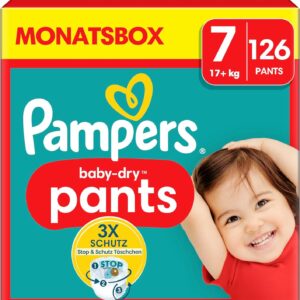 Pampers - MonatsBox "Baby Dry Pants" Gr.7, 17+kg
