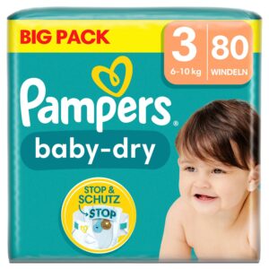 Pampers - Windeln "Baby Dry Gr.3 Midi 6-10kg"